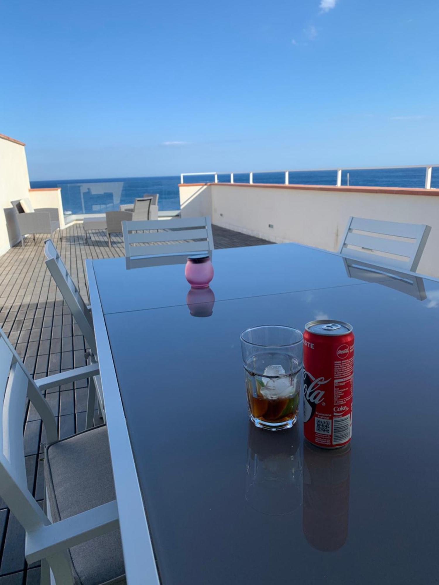 Beach Penthouse Marisol 2Floors, Central Letojanni Buitenkant foto